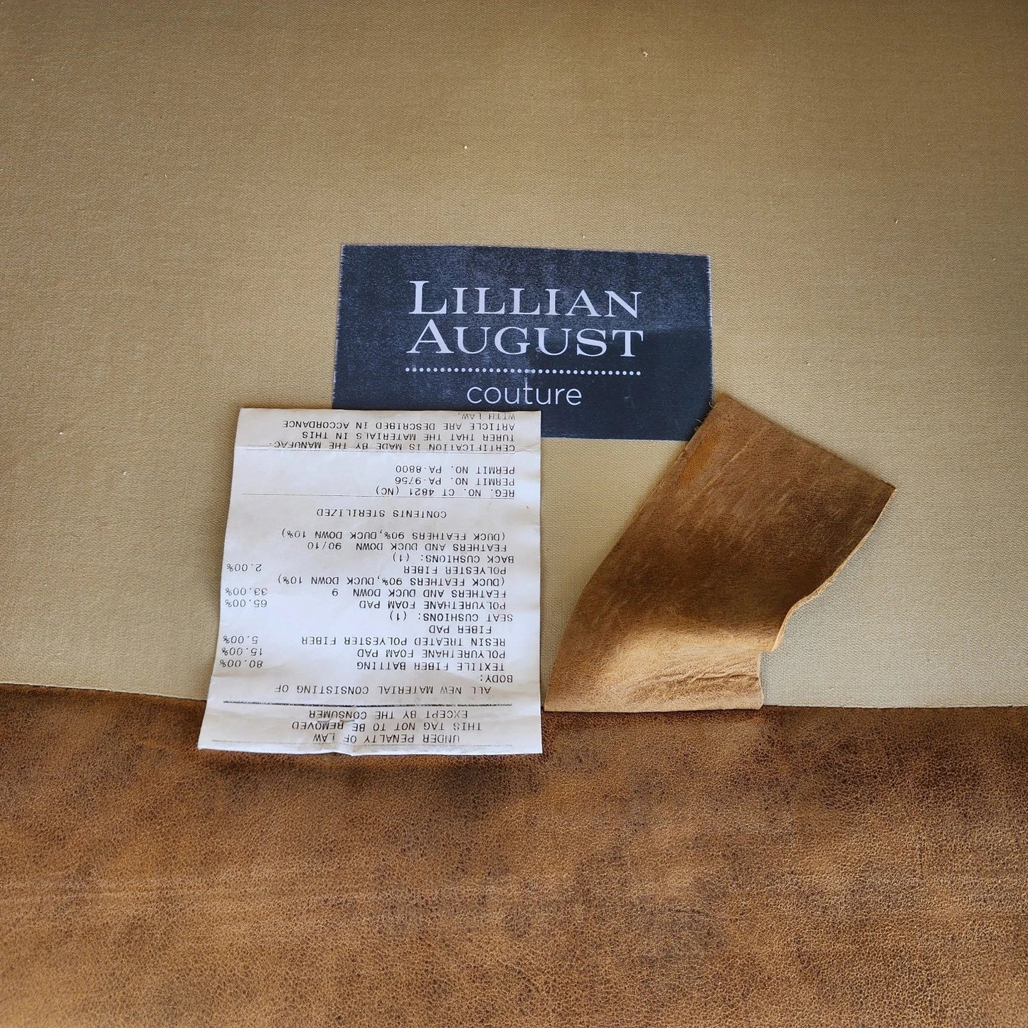 Lillian August Saddle Leather Club Chair MCM Ralph Lauren Style