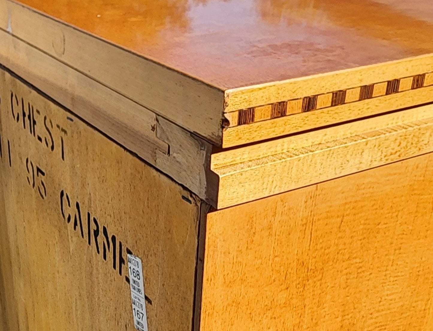 HICKORY WHITE BIEDERMEIER Dresser Cabinet TV Stand from GENESIS COLLECTION