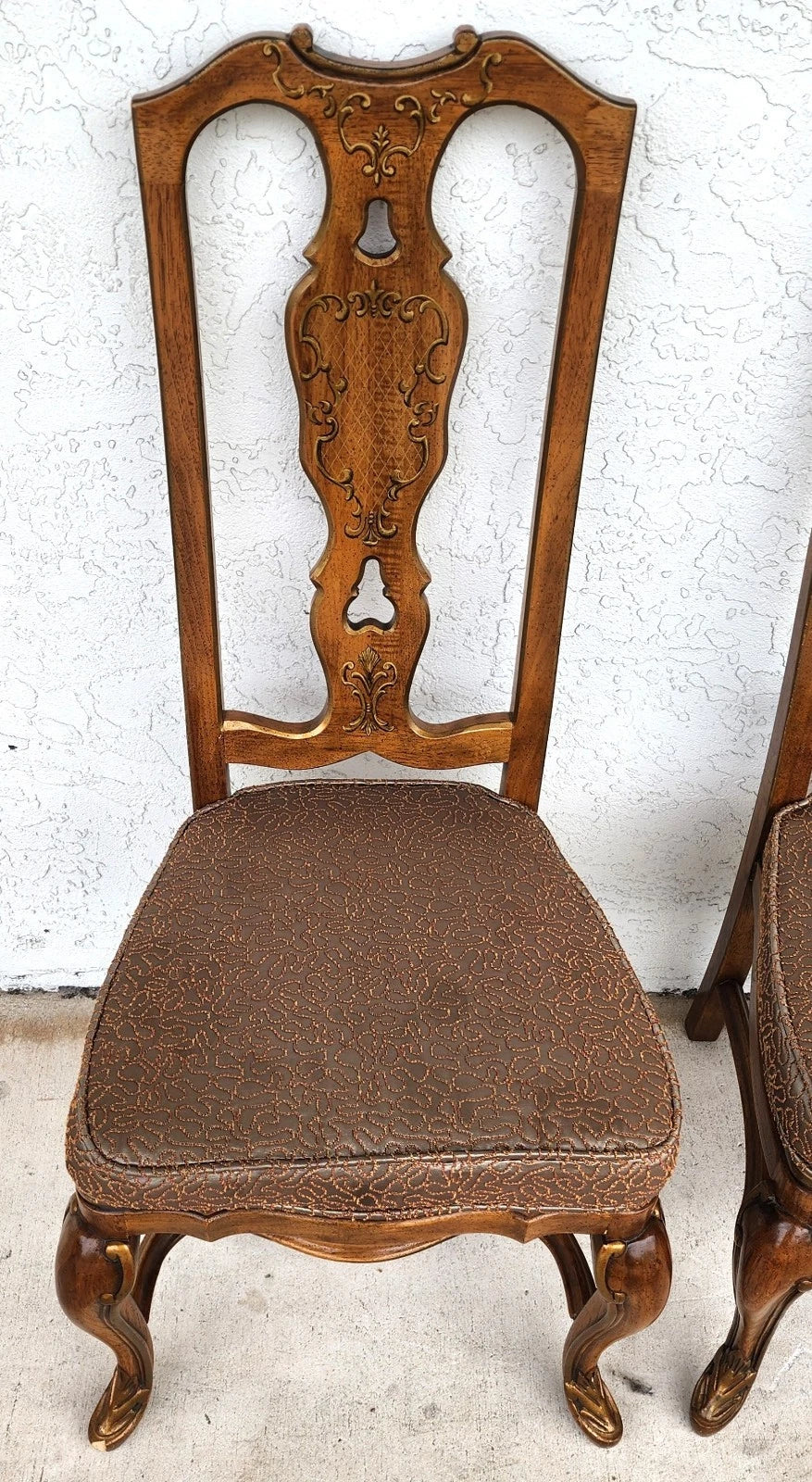 Drexel Italian Tuscan Dining Chairs Set of 6