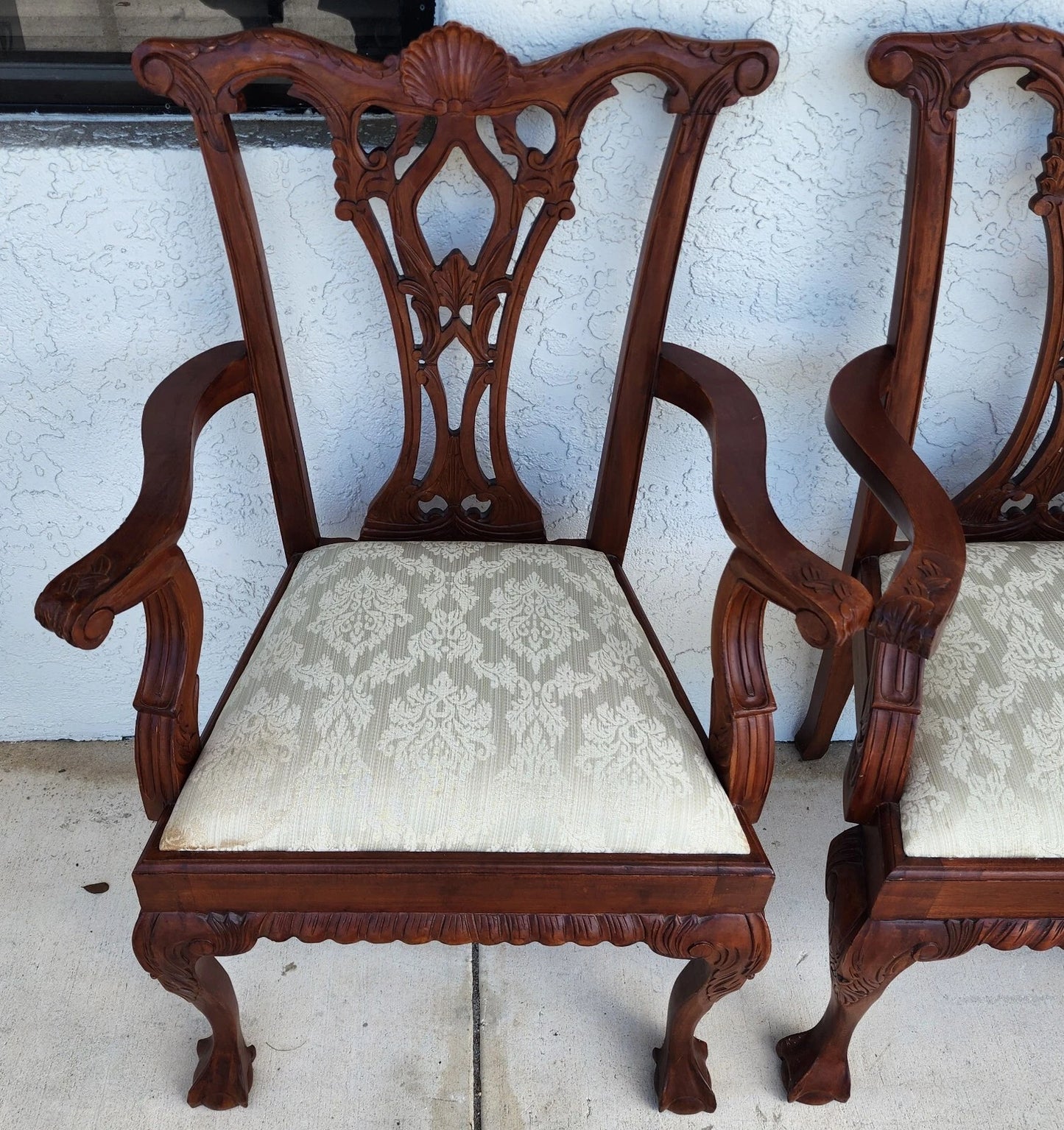 Antique Chippendale Dining Chairs