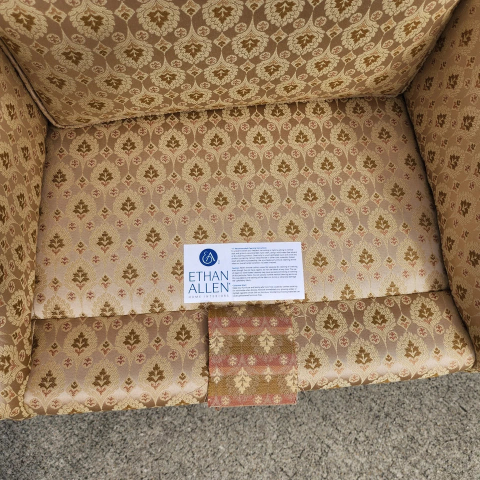 Ethan Allen Wingback Chairs Pair