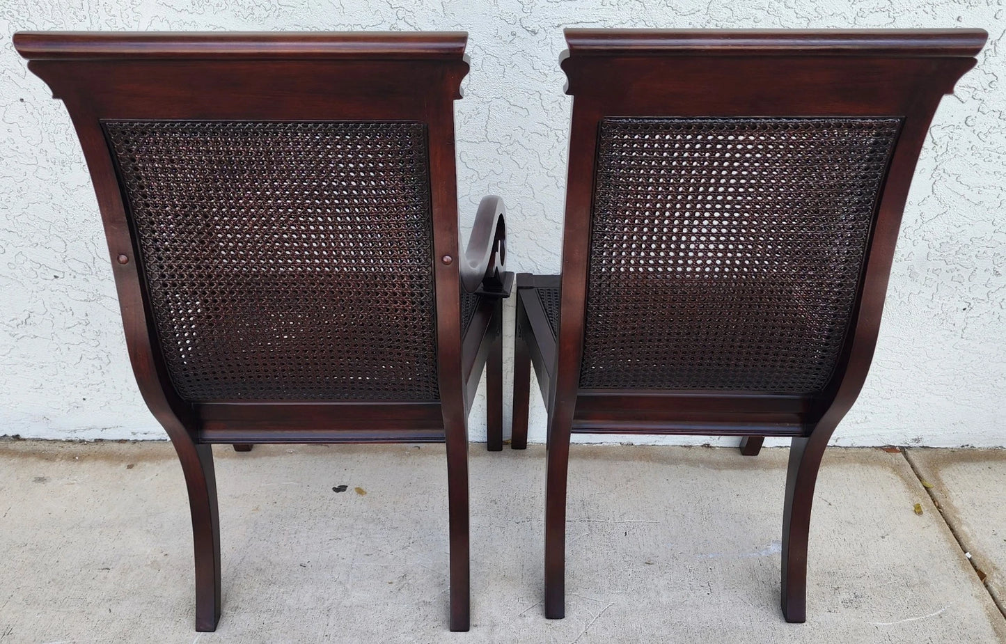 Stanley British Colonial Dining Chairs American Craftsman Collection Set of 6