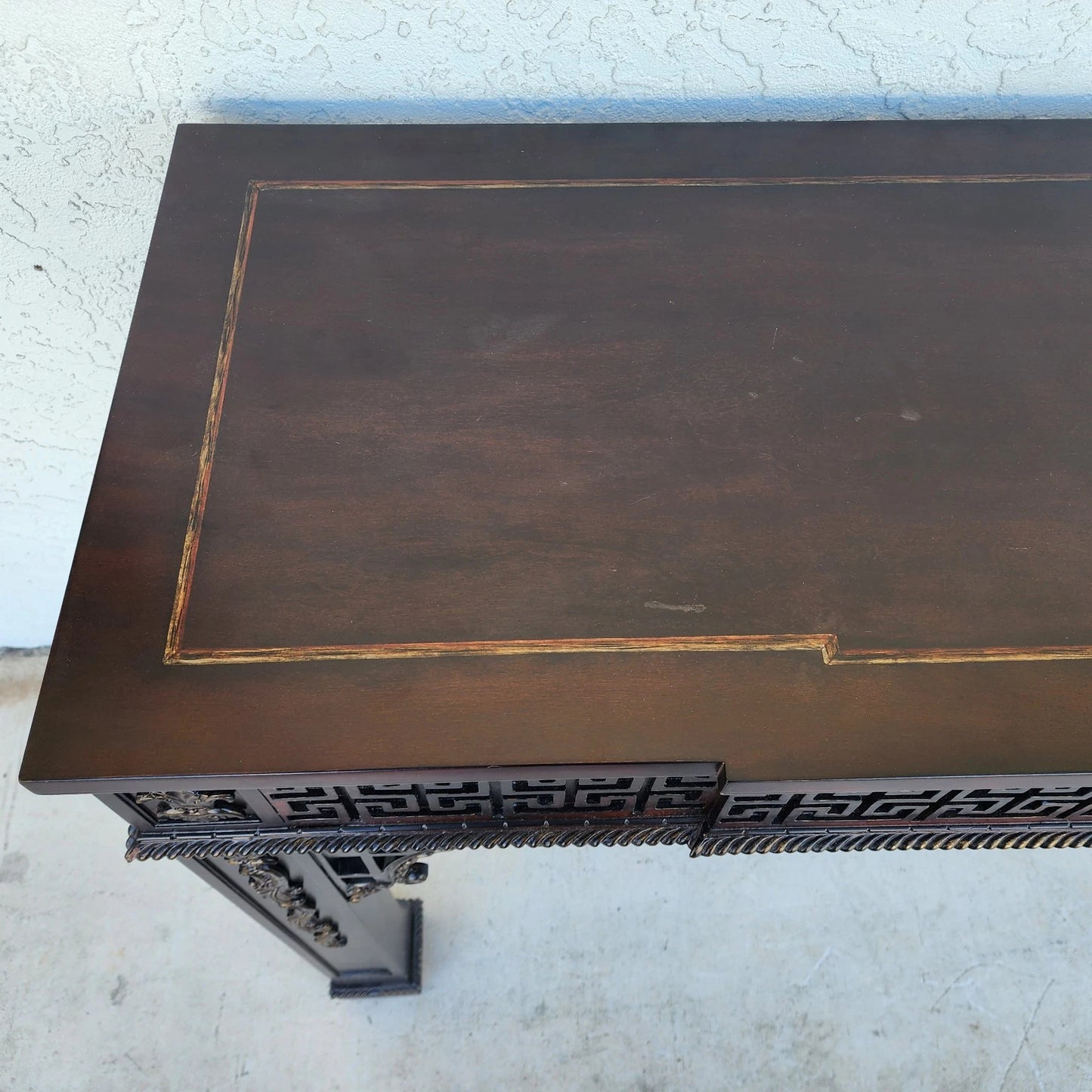 Chinese Chippendale Console Table