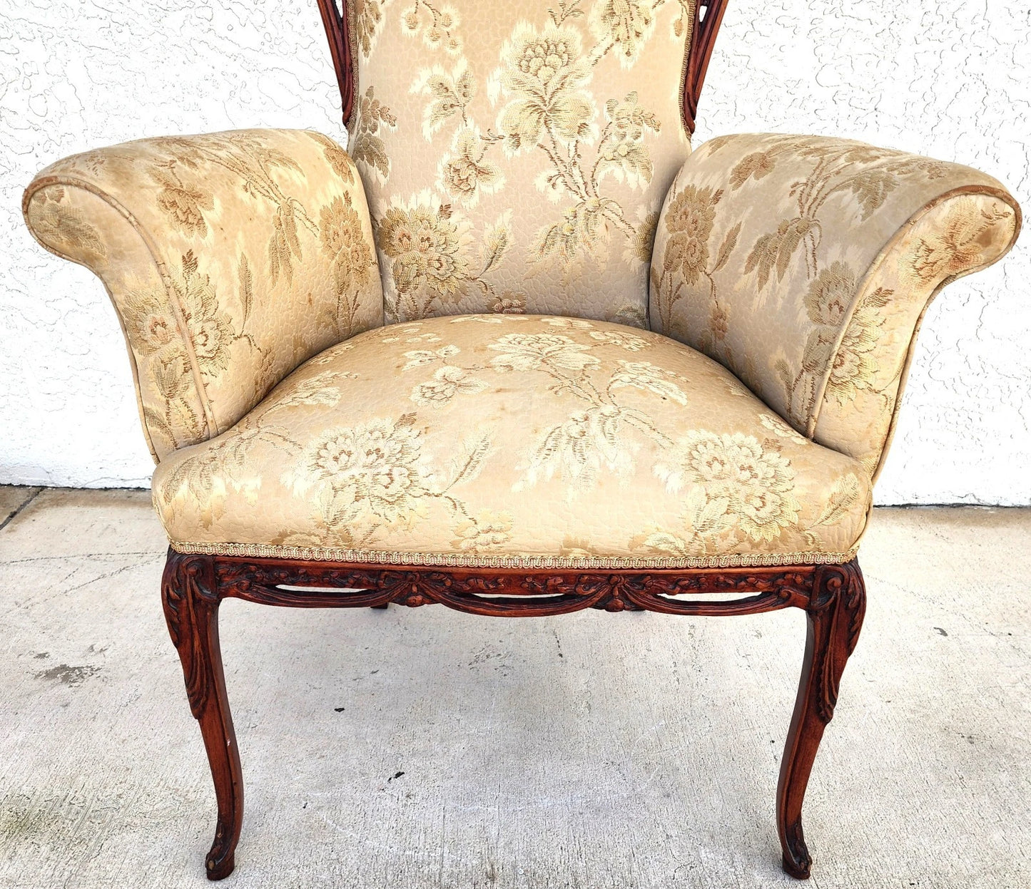 GROSFELD HOUSE Armchairs Rosewood Antique Set of 2