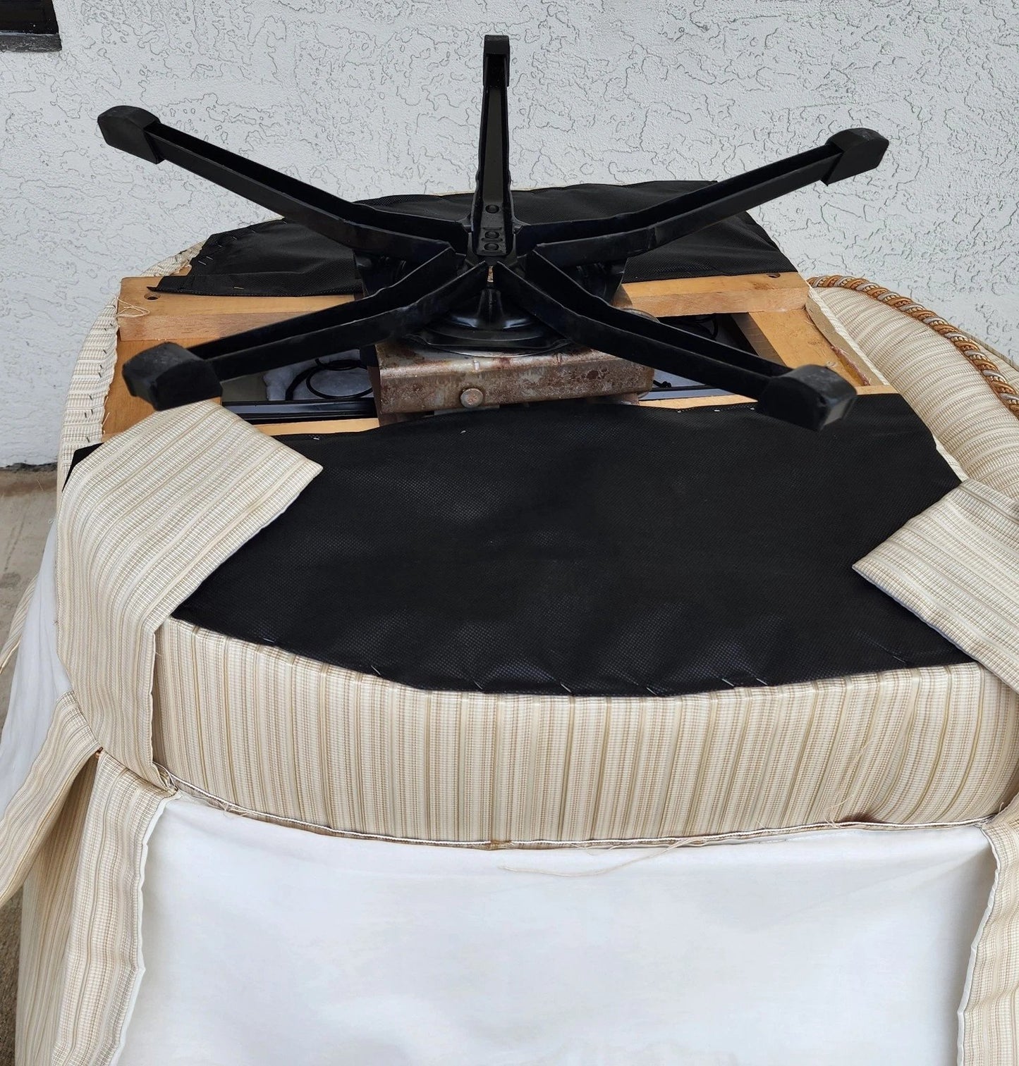 Vintage Club Chairs Swivel Rockers Set of 2