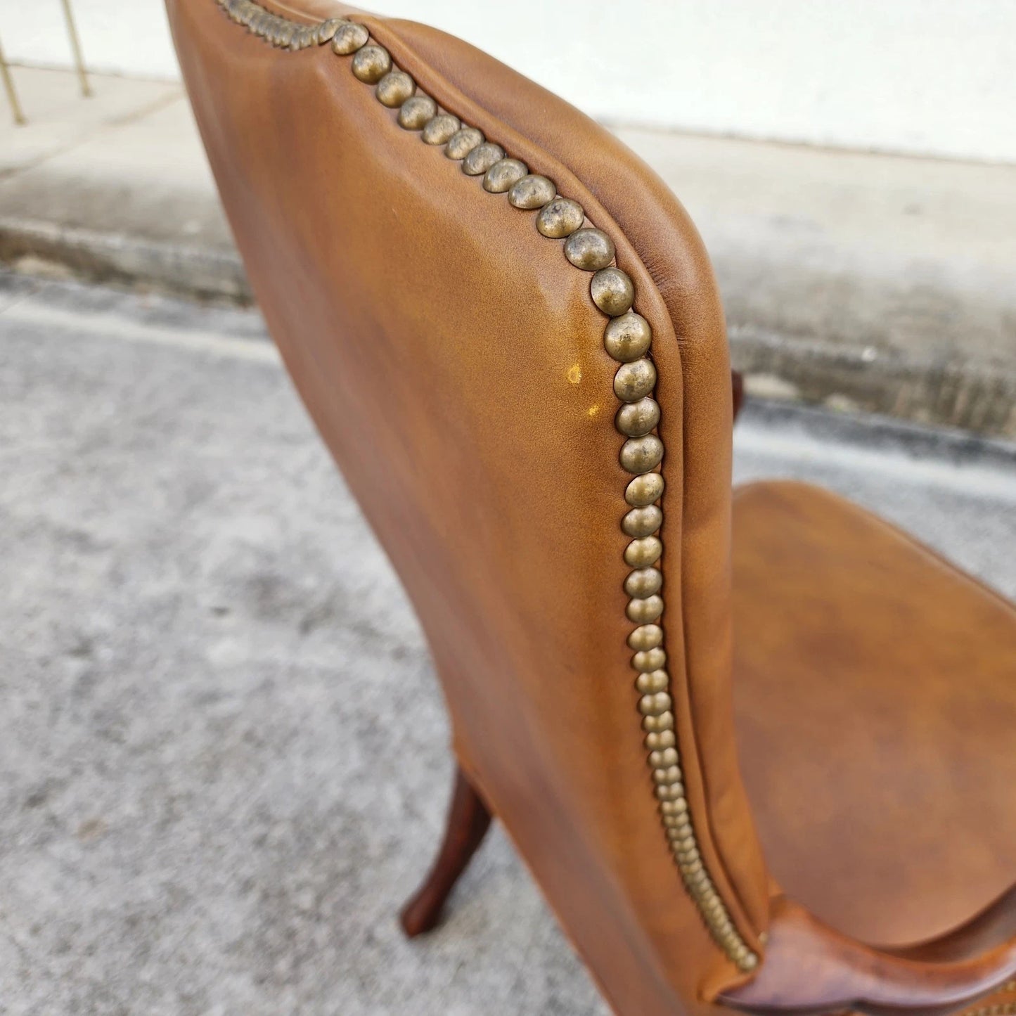 Vintage Guerin Leather Armchair by Leathercraft