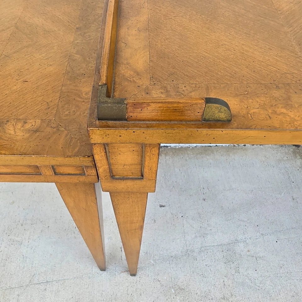 1960s Mid Century Modern Walnut Nesting Tables From Heirloom Weiman Collection