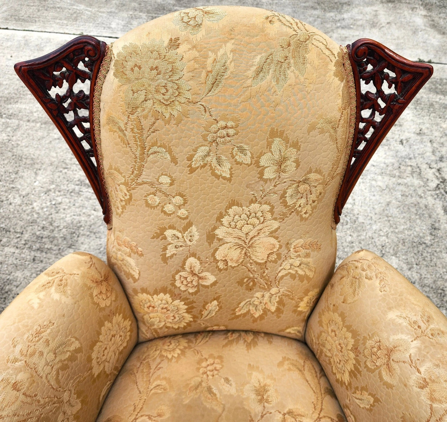 GROSFELD HOUSE Armchairs Rosewood Antique Set of 2