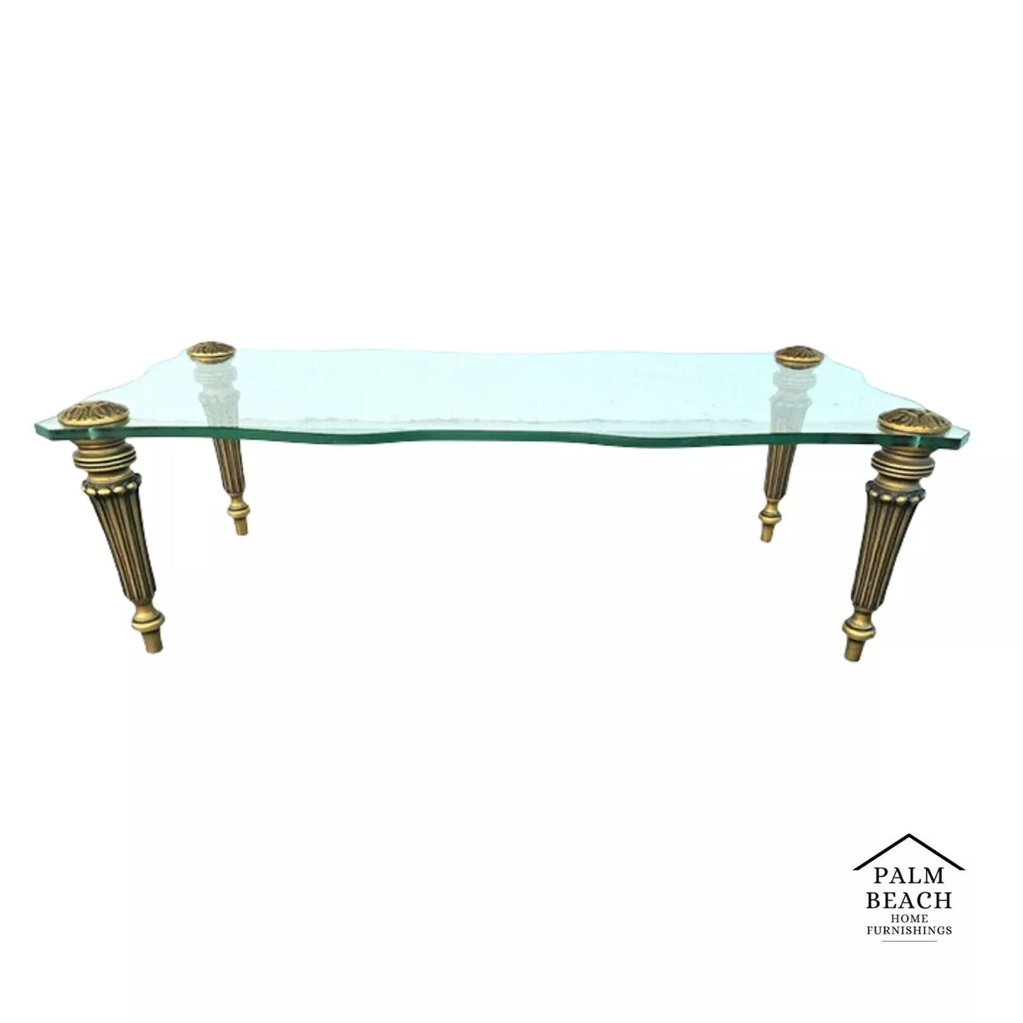 FRANCISCO HURTADO Style Glass Coffee Cocktail Table