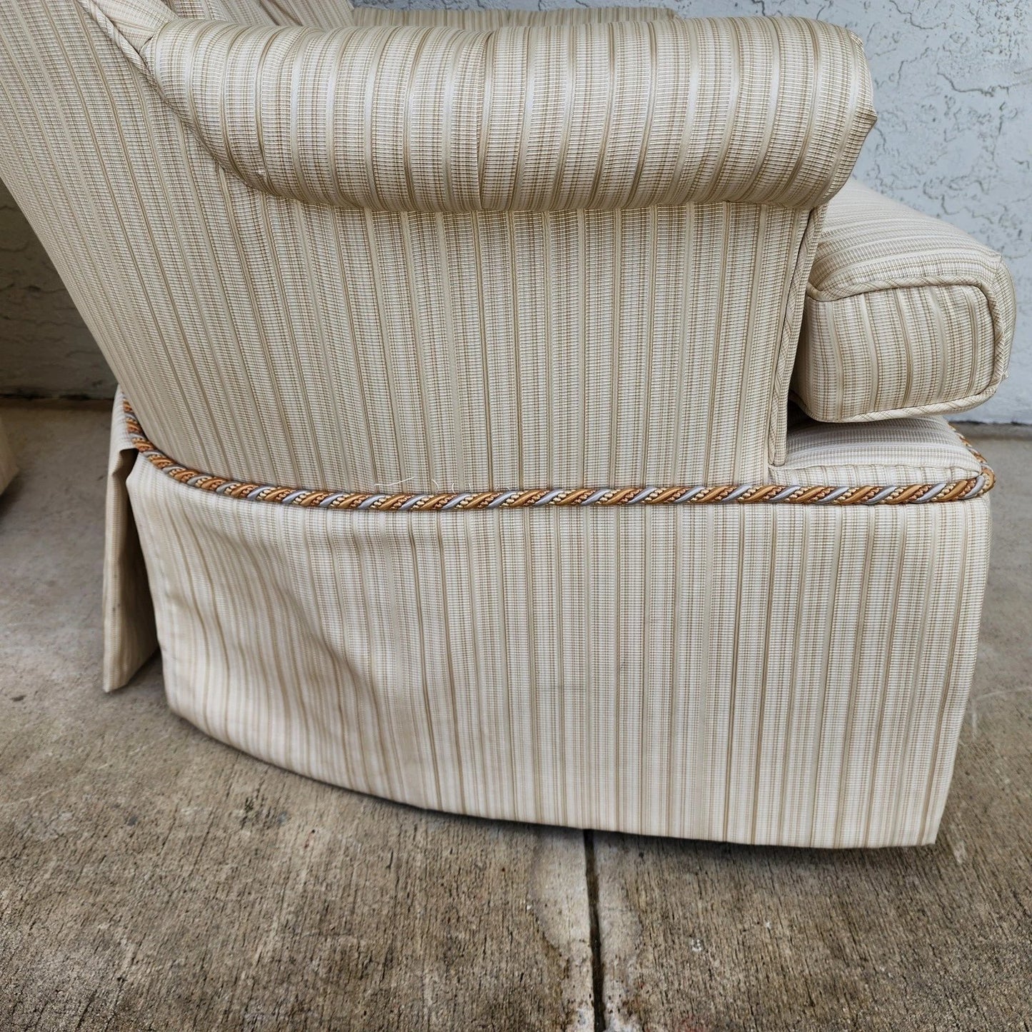 Vintage Club Chairs Swivel Rockers Set of 2