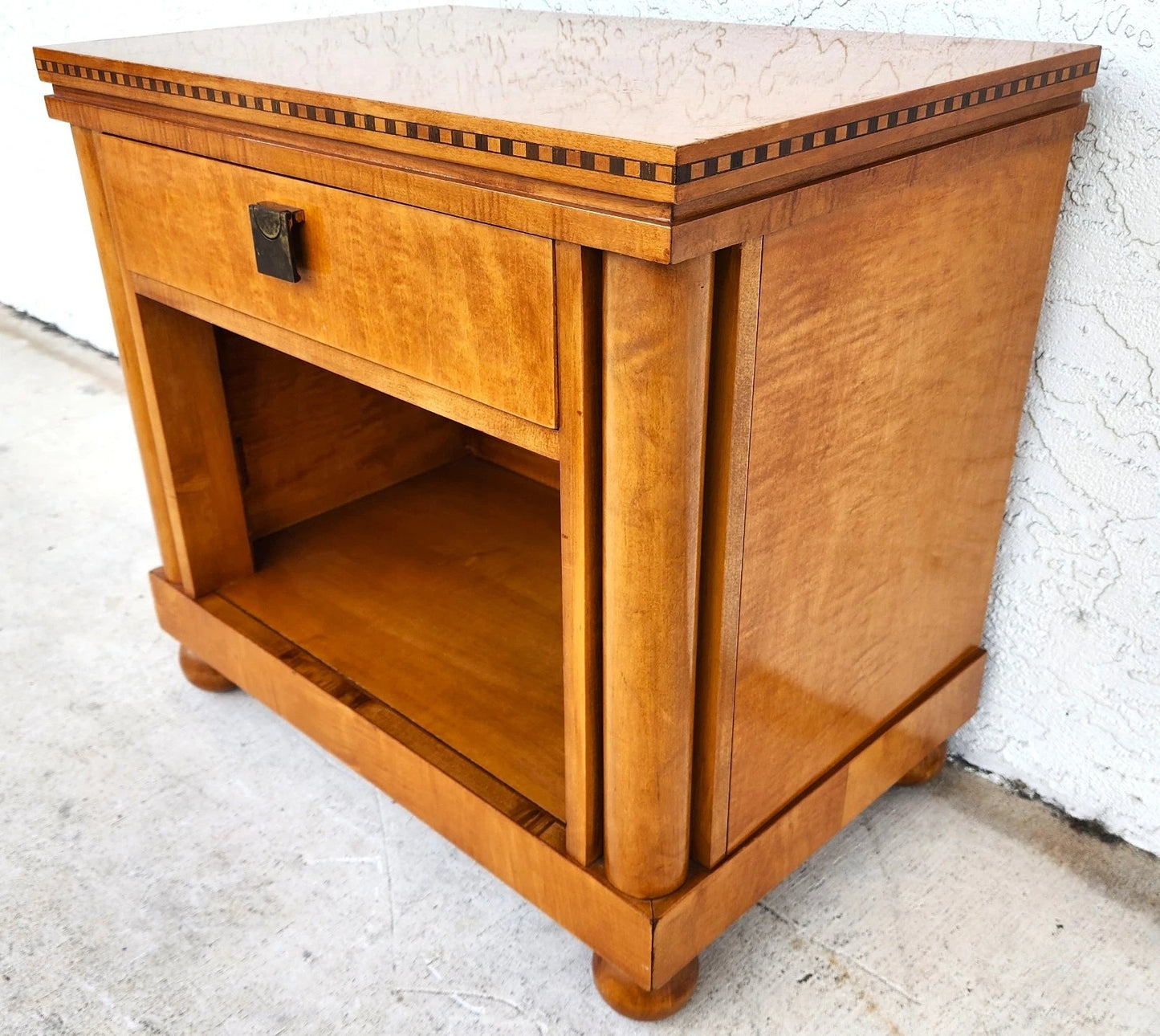 HICKORY WHITE BIEDERMEIER Dresser Cabinet TV Stand from GENESIS COLLECTION