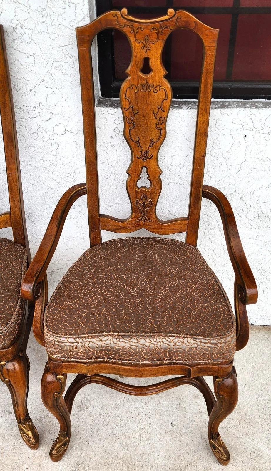 Drexel Italian Tuscan Dining Chairs Set of 6