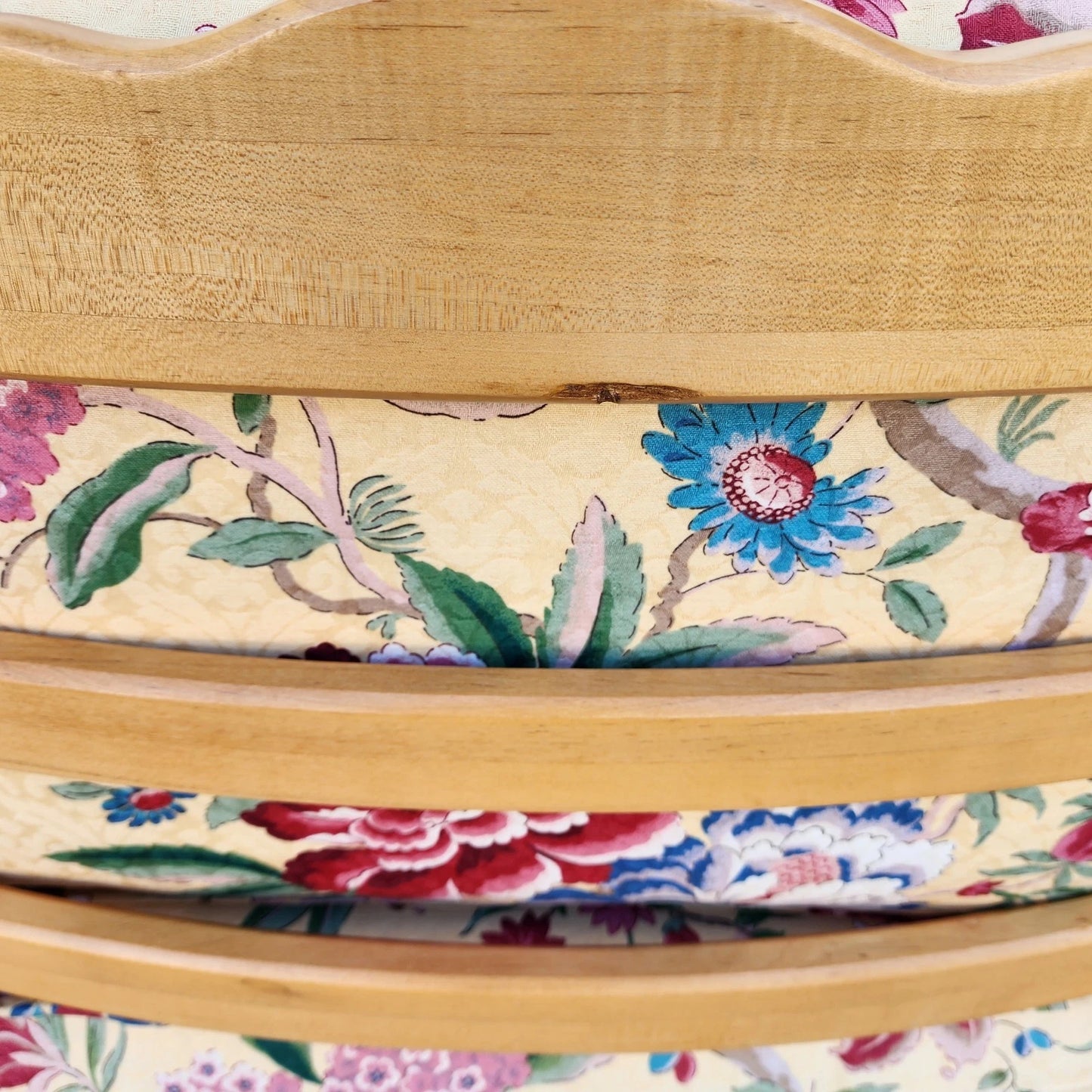 Antoinette Lounge Chairs Tropical Floral Pair