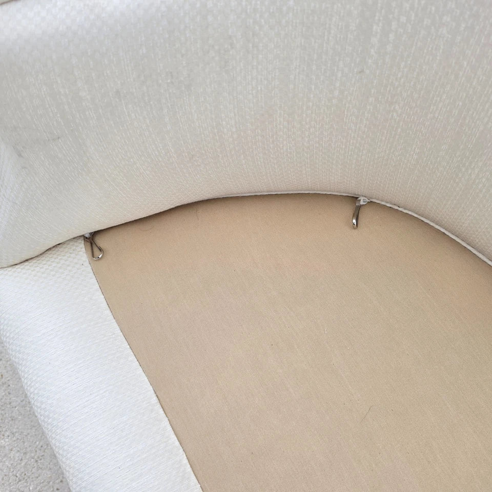 Antique Mahogany Serpentine Hepplewhite Style Sofa
