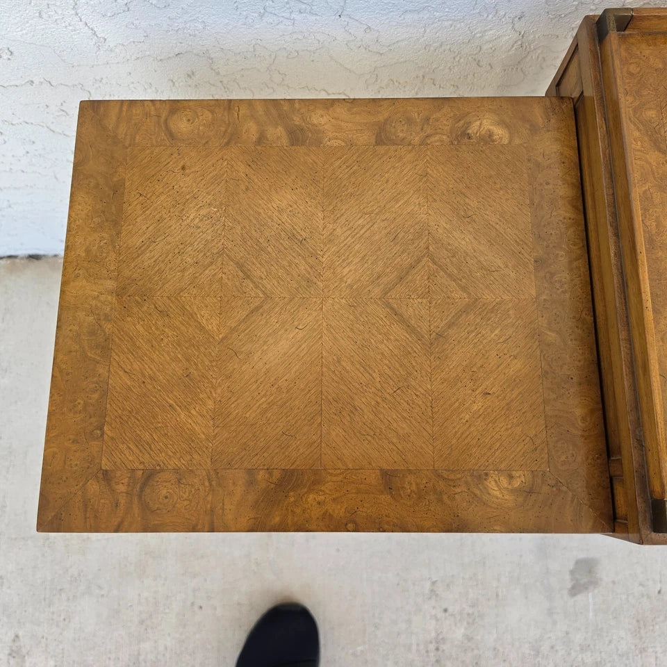 1960s Mid Century Modern Walnut Nesting Tables From Heirloom Weiman Collection
