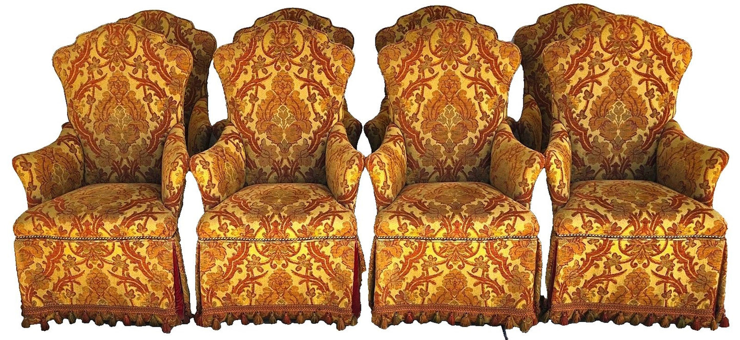 Ferguson Copeland Stately Dining Armchairs Set of 8