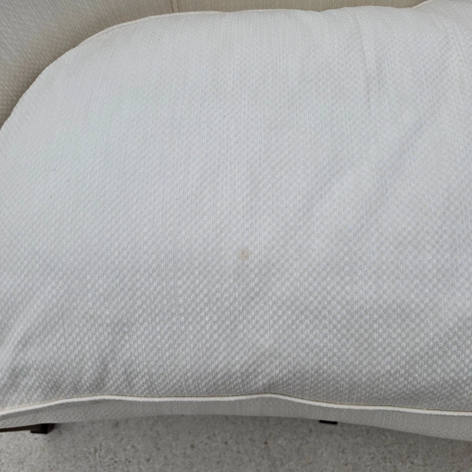 Antique Mahogany Serpentine Hepplewhite Style Sofa