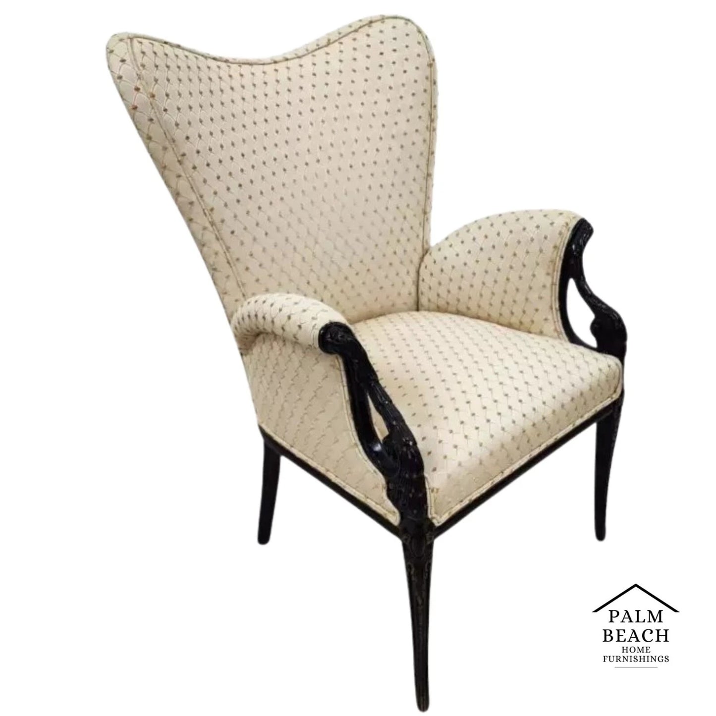 GROSFELD HOUSE Armchairs Rosewood Antique Set of 2