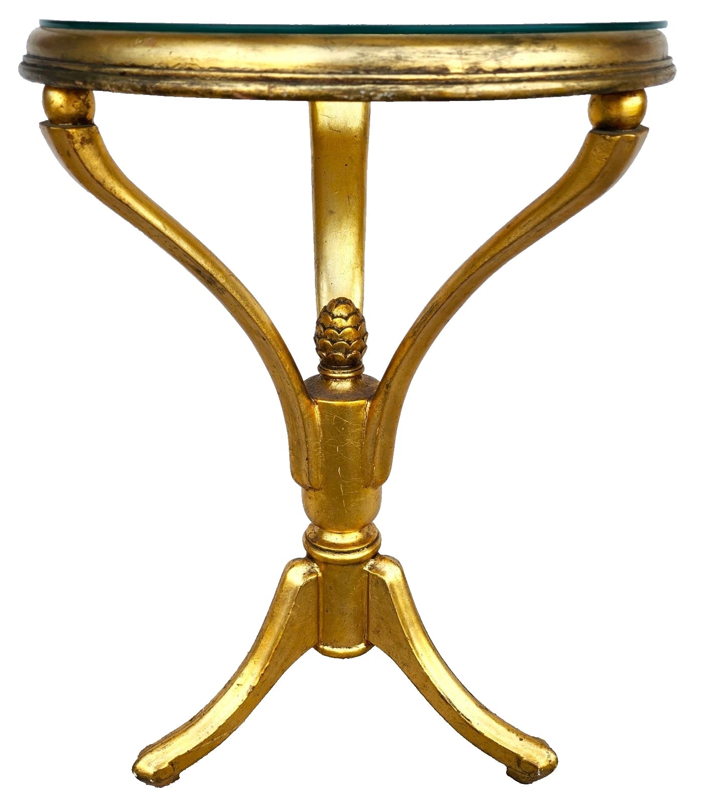 Mid Century Giltwood Side Center Table