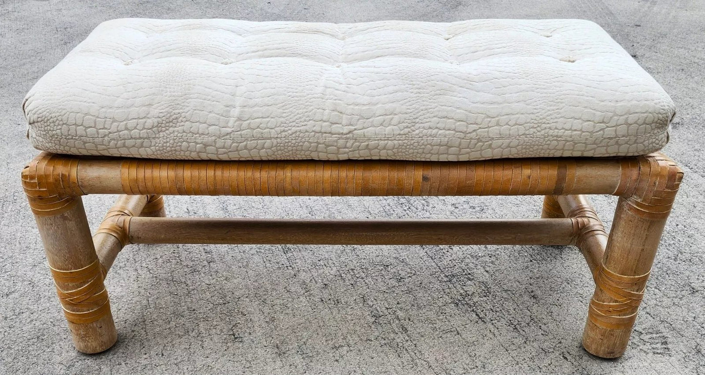 Drexel Heritage Bamboo Bench