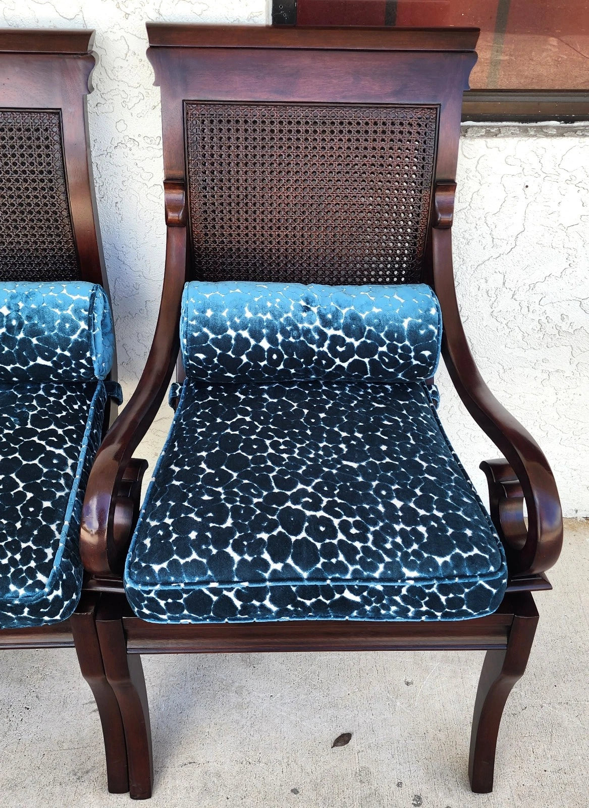 Stanley British Colonial Dining Chairs American Craftsman Collection Set of 6