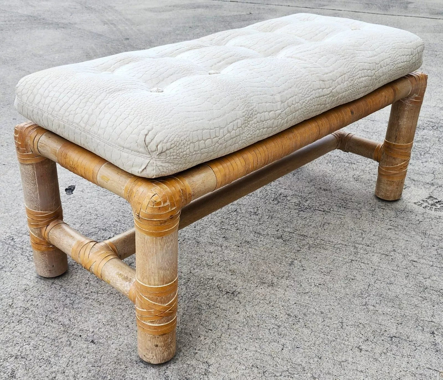 Drexel Heritage Bamboo Bench