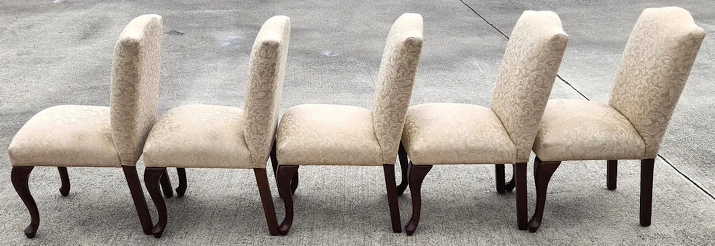 Queen Anne Dining Chairs by Bombay Company Set of 5