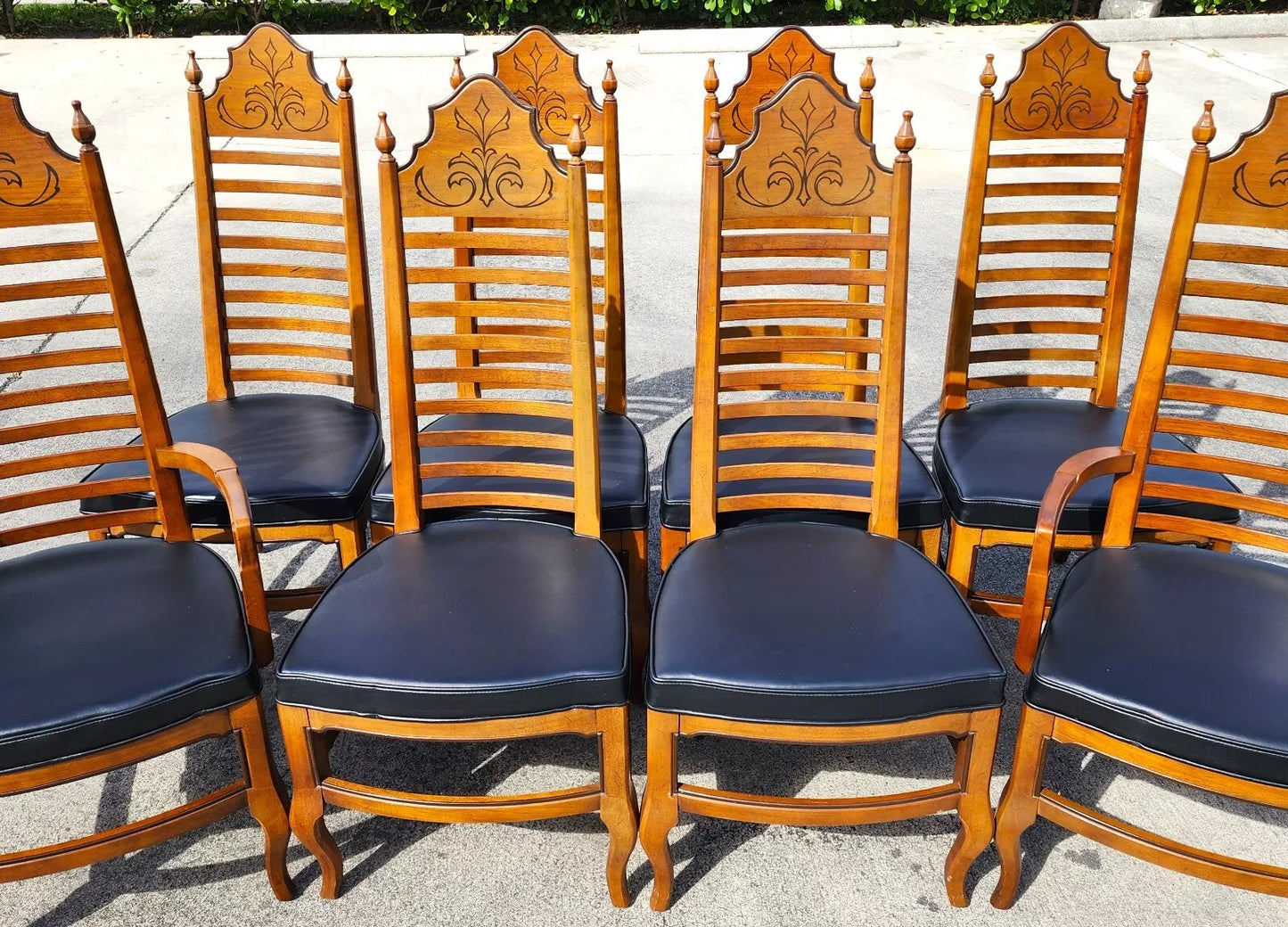 Drexel Esperanto Italian Dining Chairs 1960s Set of 8