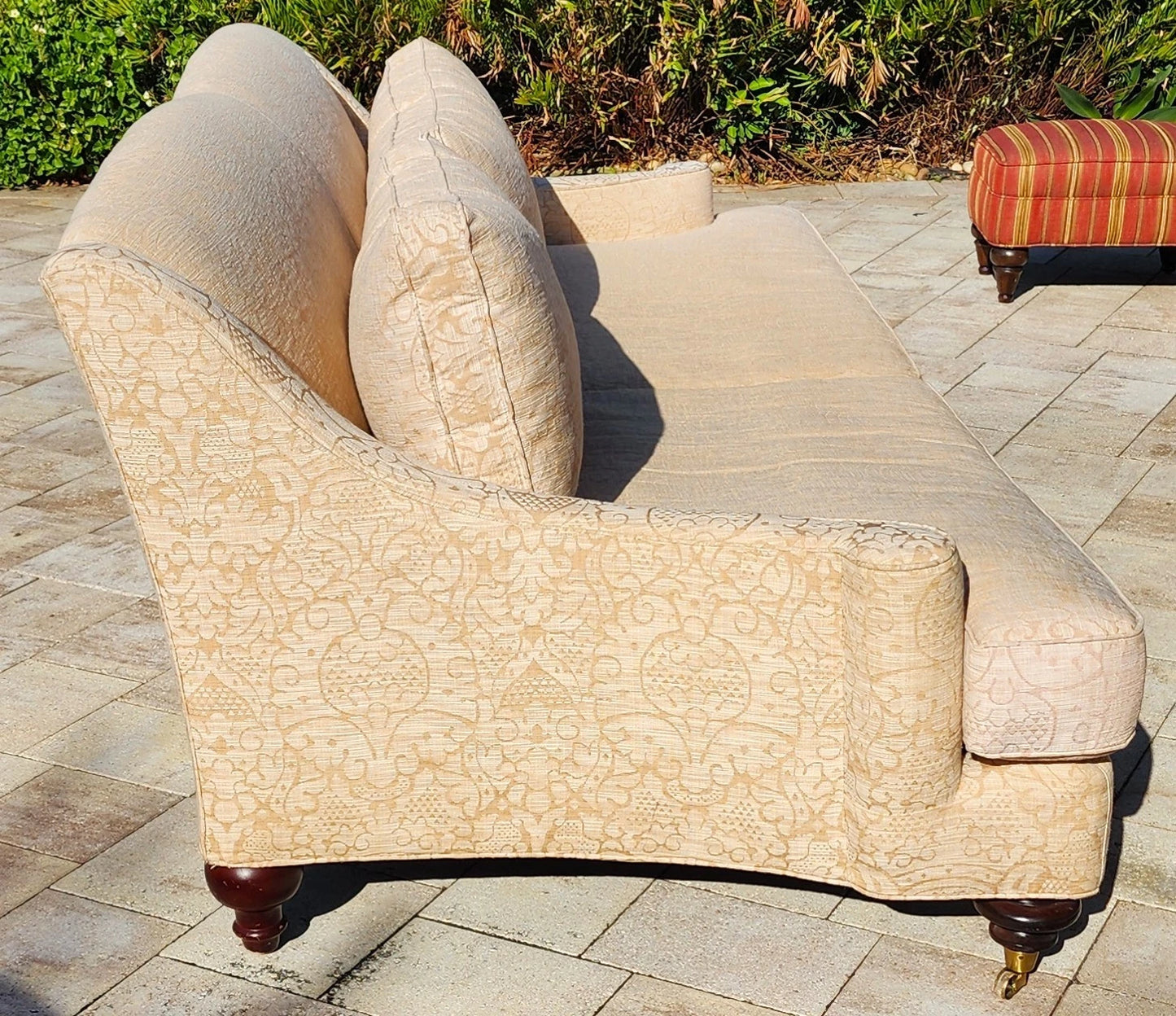 Ralph Lauren English Sofa Damask Brocade Fabric