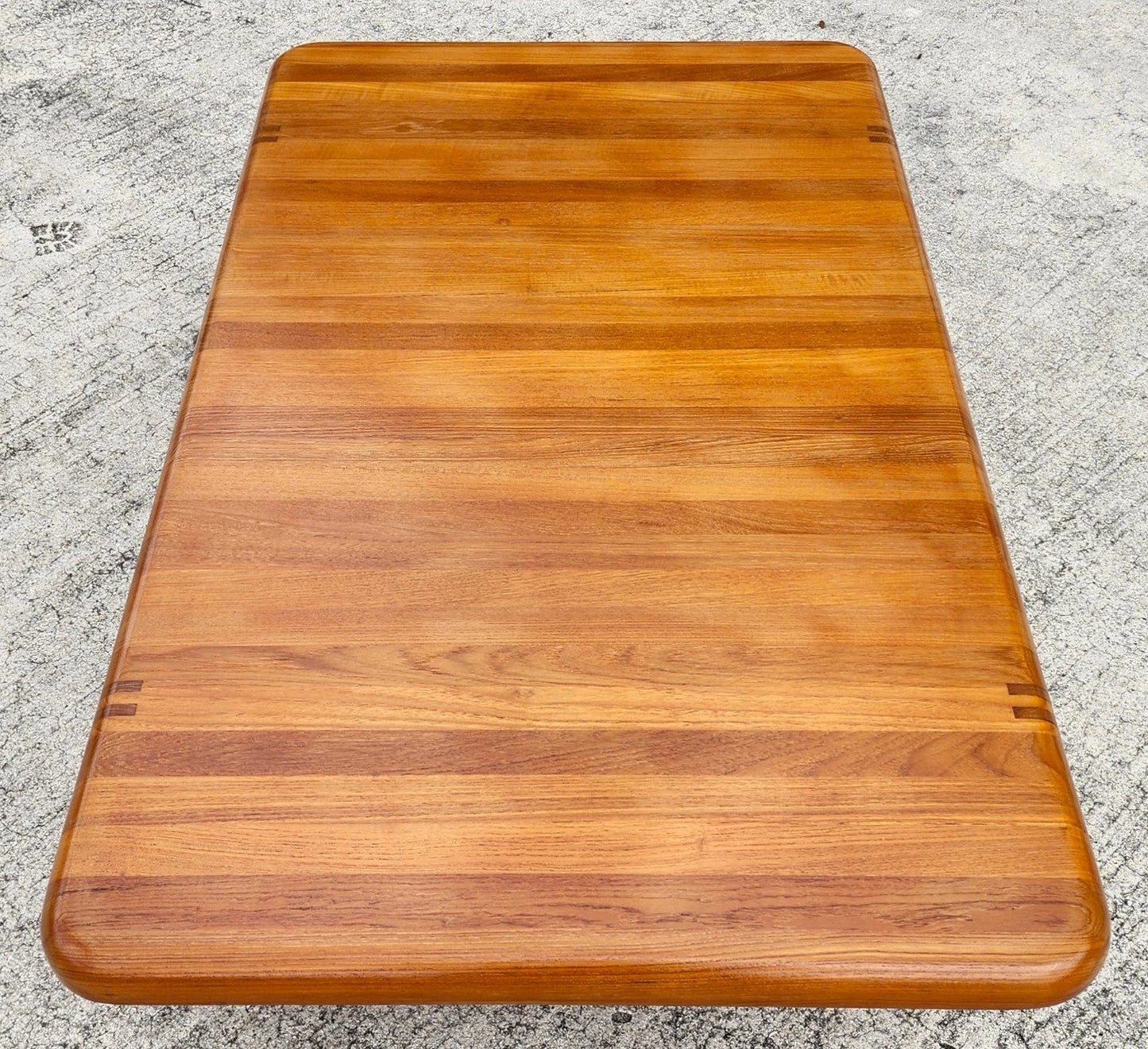 Danish Solid Teak Coffee Table By Niels Bach for Randers Möbel, 1960