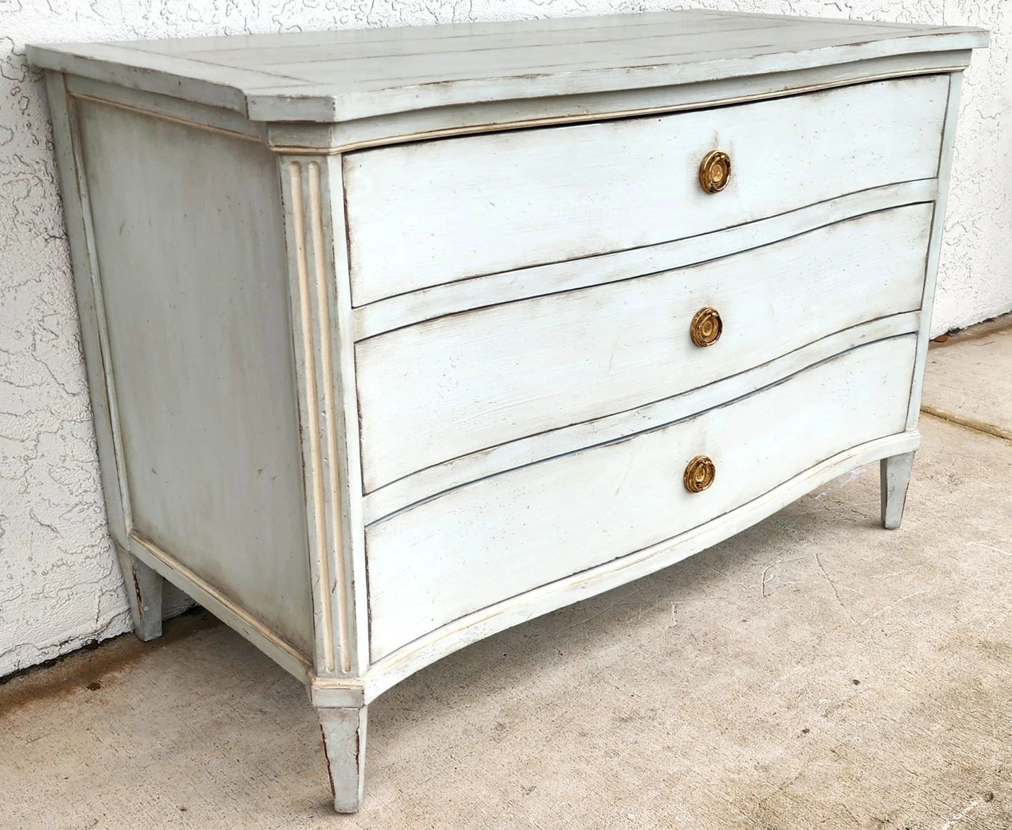 Century Furniture Chest of Drawers French Country Distressed