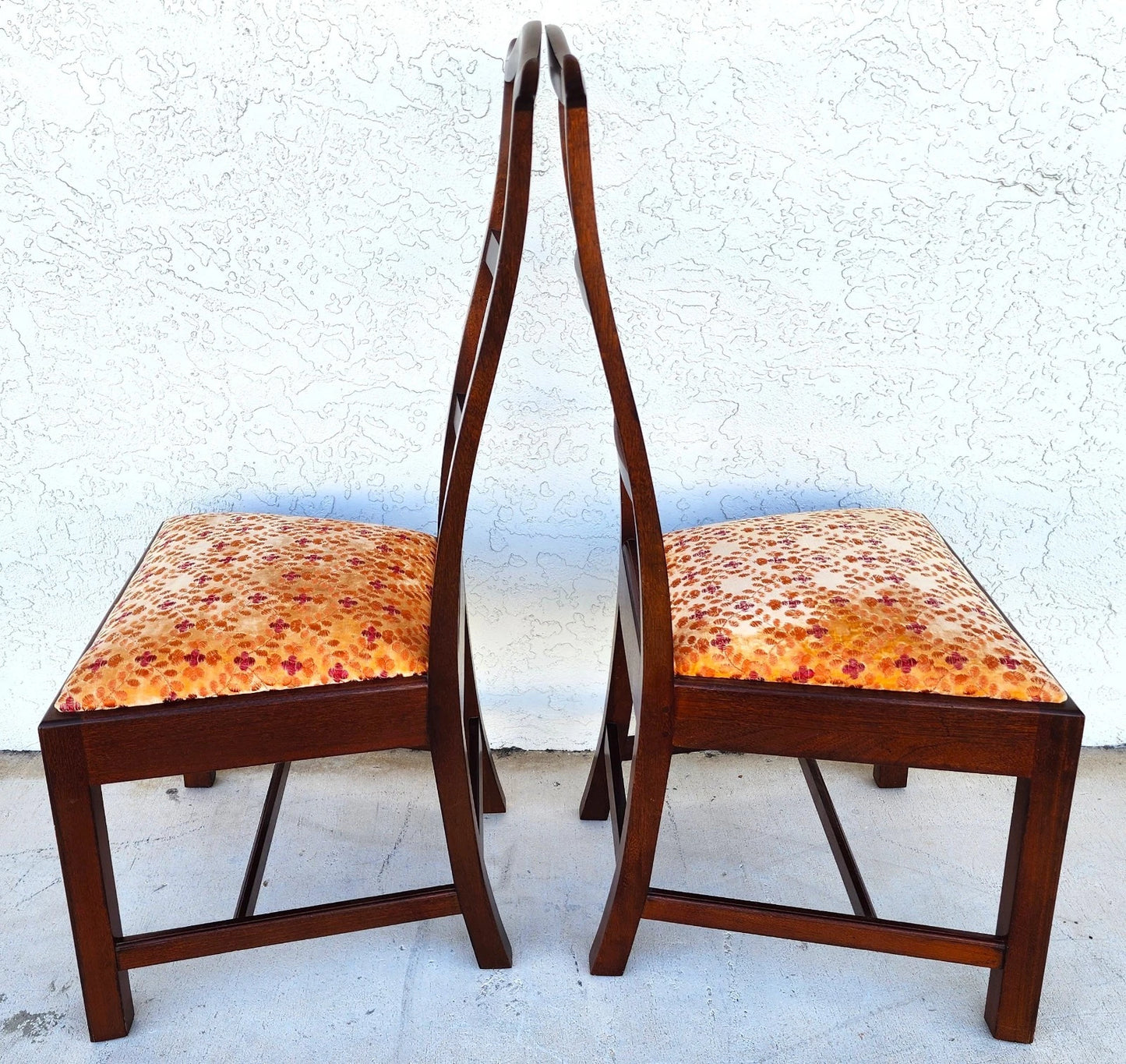 Vintage Ladderback Dining Chairs by Hickory Chair Co