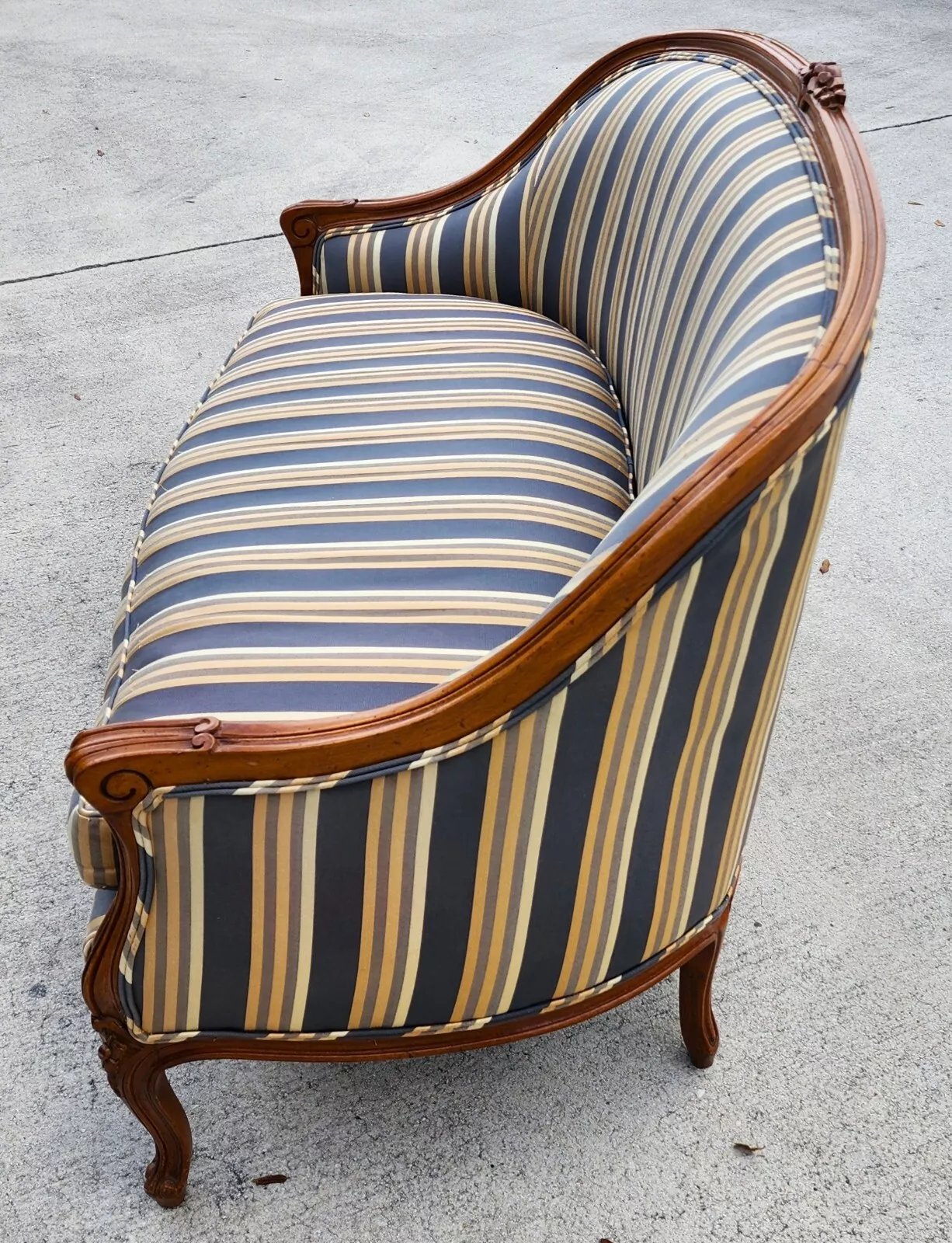 Antique French Walnut Settee