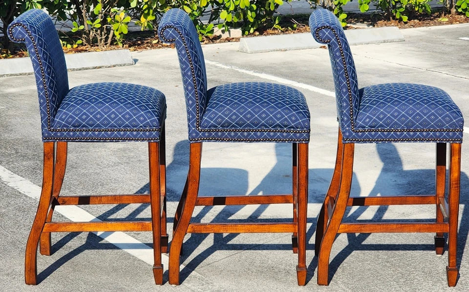 Taylor King Barstools Set of 3