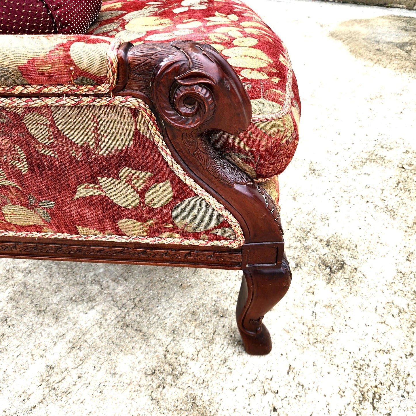 Rams Head Library Reading Lounge Chair by Key City Furniture