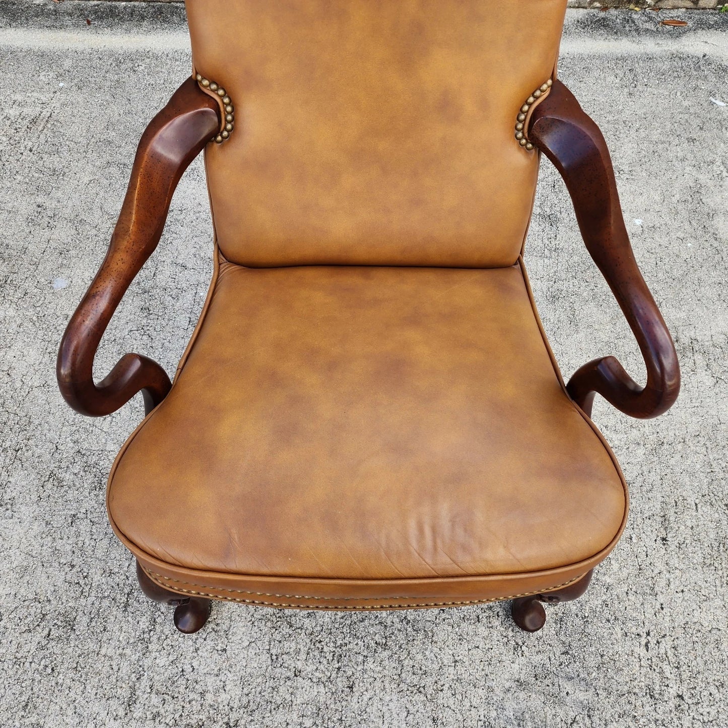Vintage Guerin Leather Armchair by Leathercraft