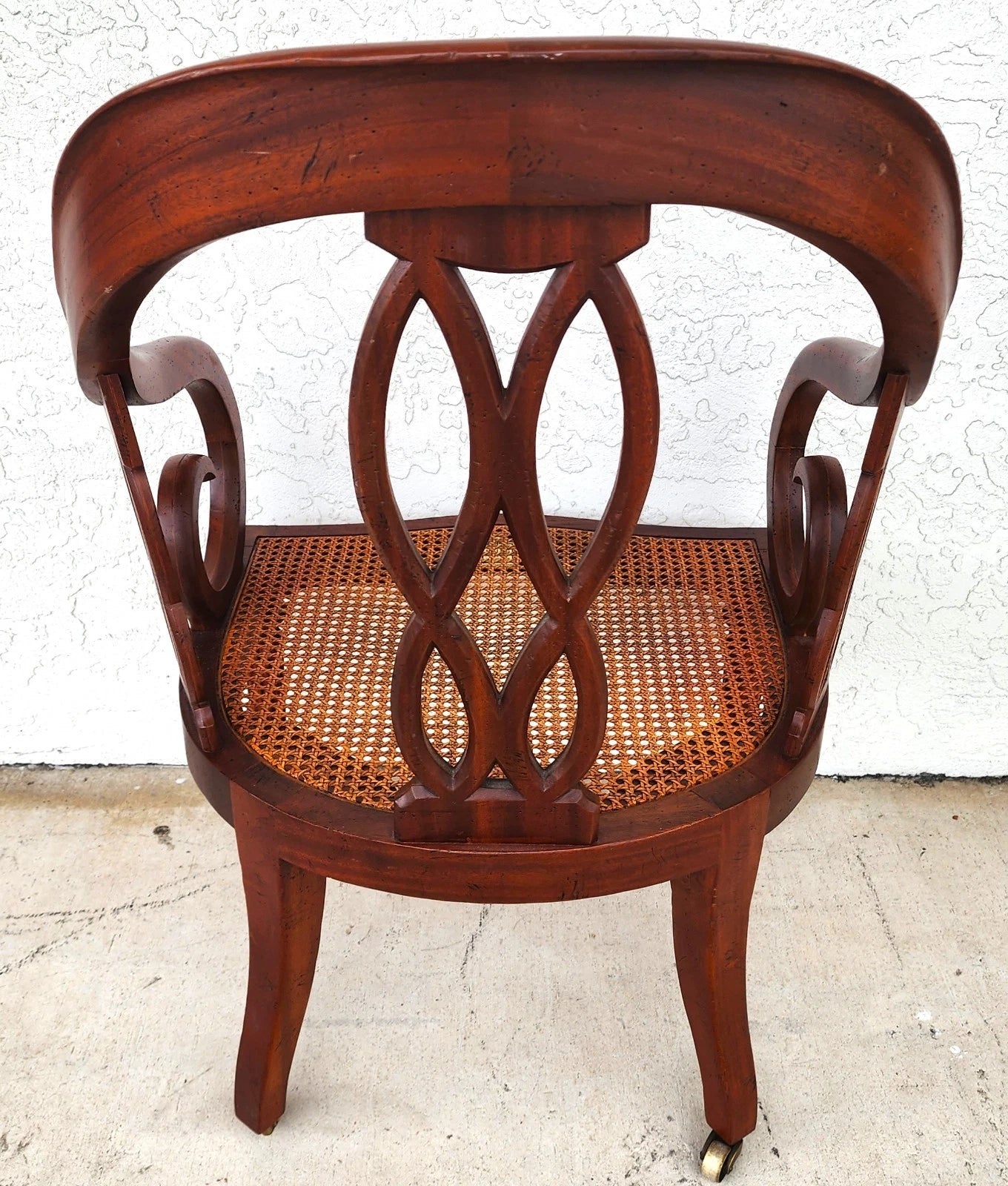 Baker Regency Armchairs Rolling Set of 3