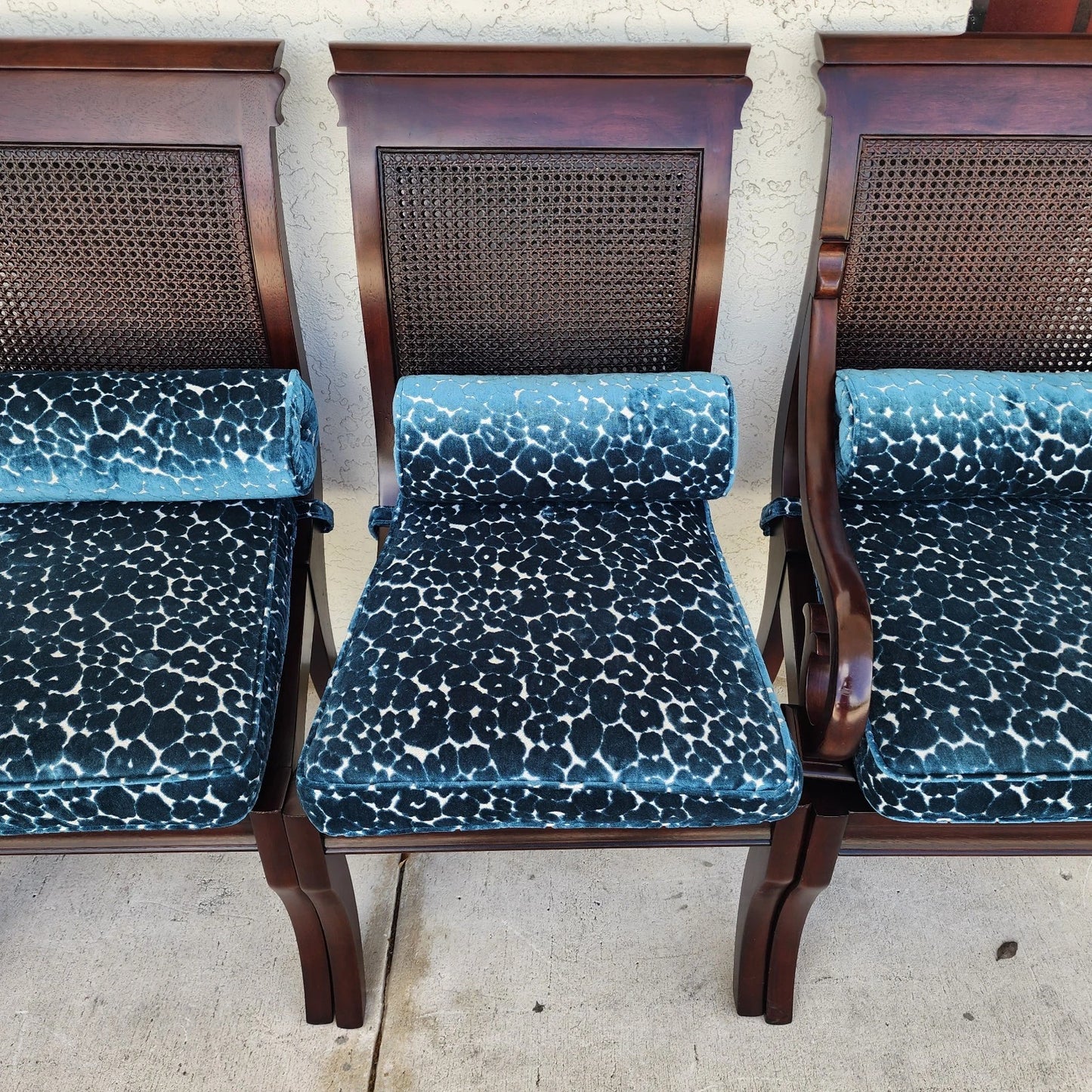 Stanley British Colonial Dining Chairs American Craftsman Collection Set of 6