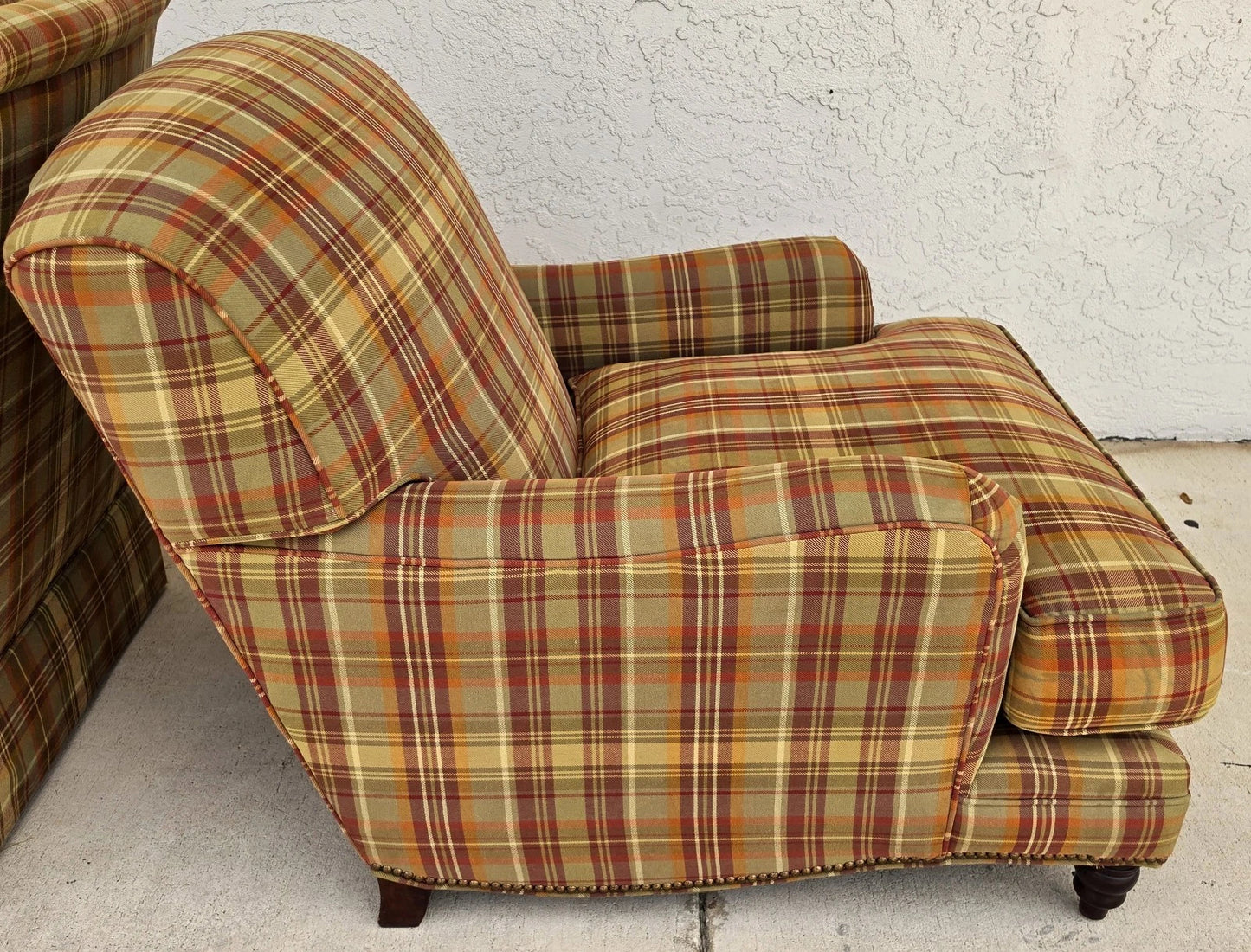 Century Furniture English Library Reading Lounge Armchair