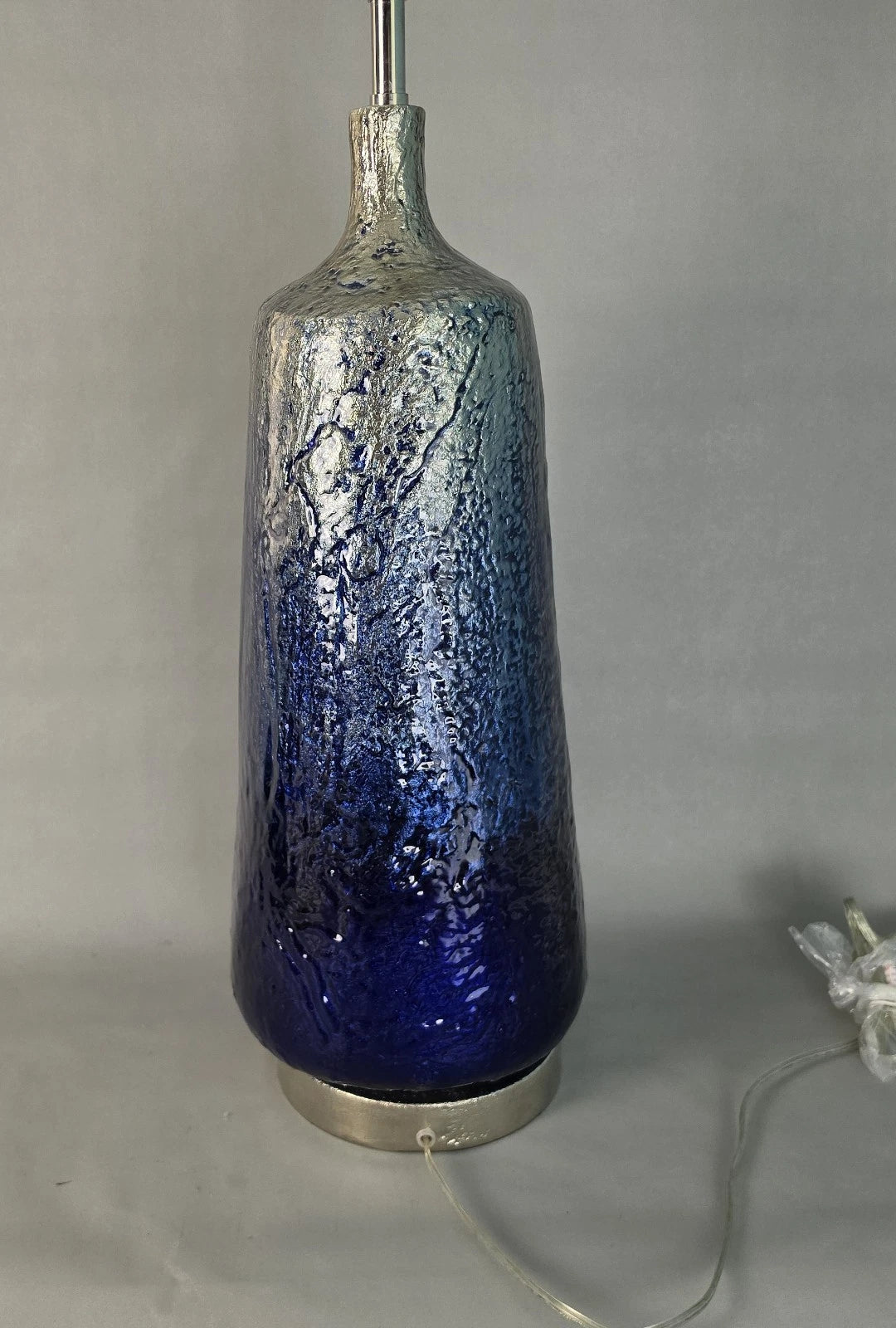 JOHN RICHARD OMBRÉ ENAMELED LARGE TABLE LAMP