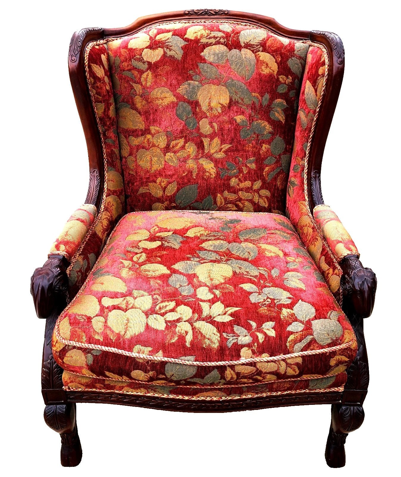 Rams Head Library Reading Lounge Chair by Key City Furniture