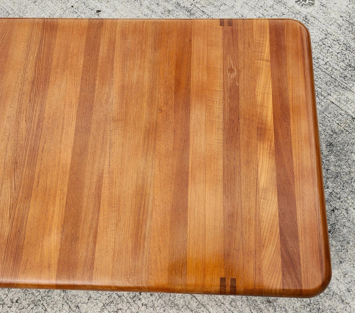 Danish Solid Teak Coffee Table By Niels Bach for Randers Möbel, 1960