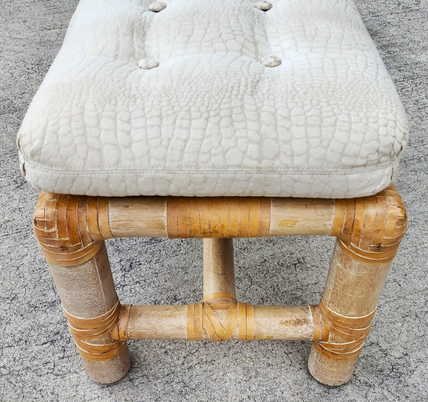 Drexel Heritage Bamboo Bench