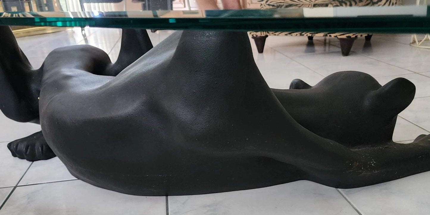 Vintage Panther Coffee Table