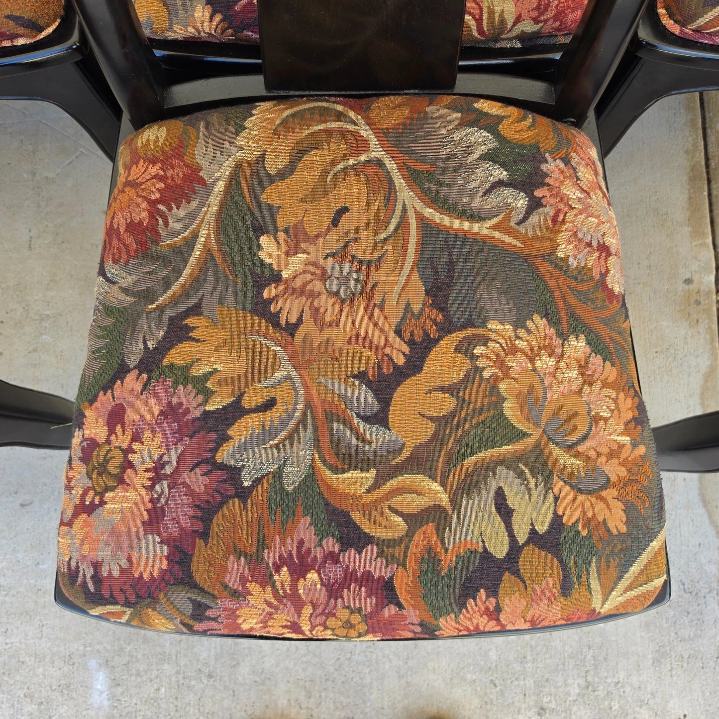 Vintage BERNHARDT Chinoiserie Ming Dining Chairs Set of 8