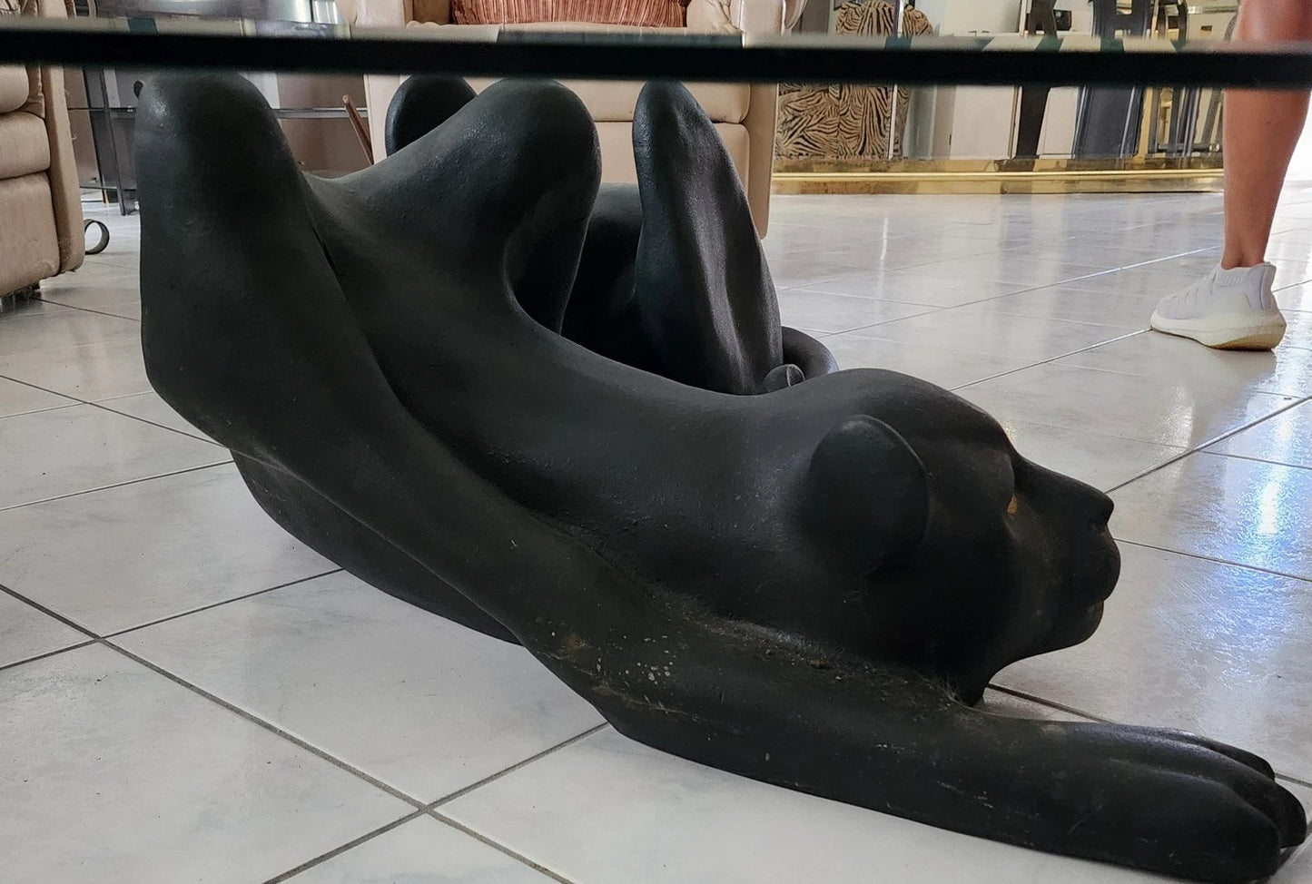 Vintage Panther Coffee Table