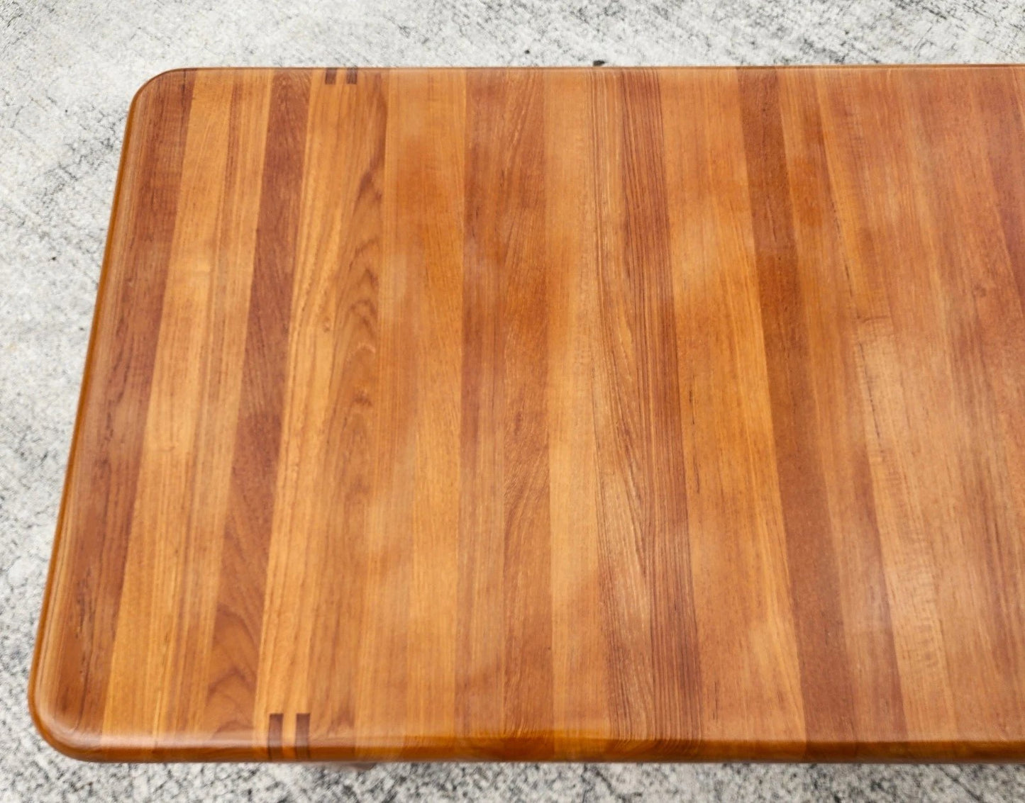 Danish Solid Teak Coffee Table By Niels Bach for Randers Möbel, 1960