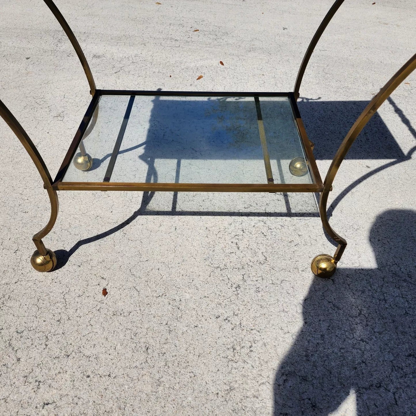 Vintage French Bar Serving Cart