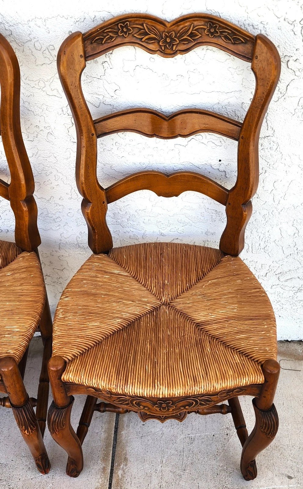 Pierre Deux French Country Dining Chairs Set of 4