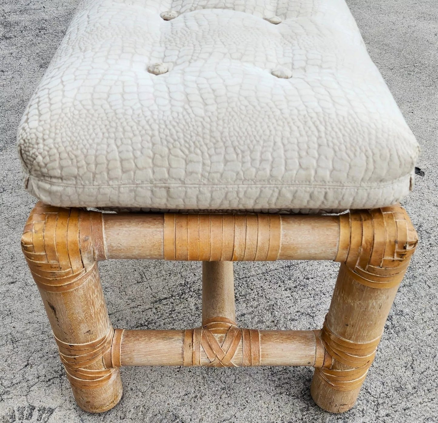 Drexel Heritage Bamboo Bench
